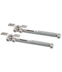 Комплект роликов для раздвижных дверей с двумя доводчиками INDR 05 double