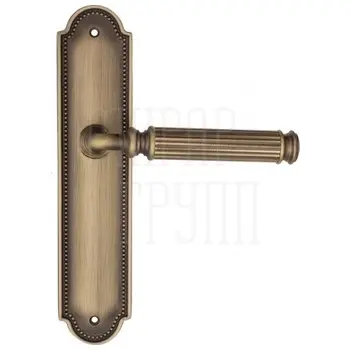 Дверная ручка Fratelli Cattini 'ENCIA' на планке PL248 матовая бронза