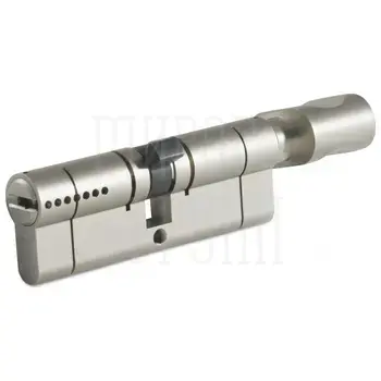 Цилиндр Rav Bariach серии Mars ключ-вертушка 90 mm (40+10+40) никель
