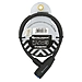 Замок тросовый Palladium PL 407-80/10, черный