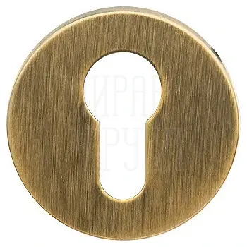 Накладка на ключевой цилиндр SILLUR CL (антибакт. покрытие) античная бронза
