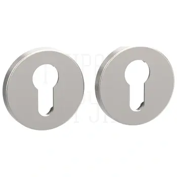 Накладка Punto (Пунто) под цилиндр ET.R.EST.R52 матовый никель