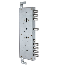 Замок Guardian (Гардиан) врезной двухсистемный ЗВ 25.14 (прав) с тягами (без планки) 5+1 кл. (длин. кл. 54 мм) /z8133/