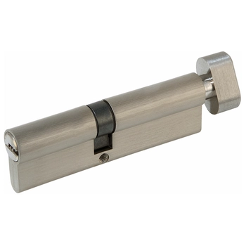 Цилиндровый механизм Palladium ZN 100 (55х45) C ВК матовый никель