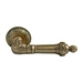 Дверная ручка на круглой розетке RUCETTI RAP-CLASSIC 3, бронза состаренная