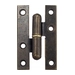 105OA080* Петля дверная бабочка разъёмная стальная ALDEGHI 80x50x1.9, античная бронза (левая)