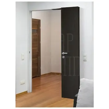 Комплект дверь-книжка Morelli Twice-180 (правый) 80/90 см матовый хром