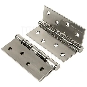Петля стальная 100x75x25 4 кольца плоский колпачок B2B 100-4S FH