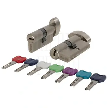 Цилиндровый механизм Punto (Пунто) MaxPro7002Knob 65mm(25+10+30) 7key с вертушкой никель