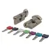 Цилиндровый механизм Punto (Пунто) MaxPro7002Knob 65mm(25+10+30) 7key с вертушкой, никель