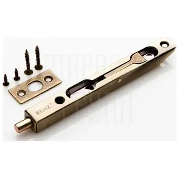 Ригель торцевой (шпингалет) Renz (Ренц) 140 мм INR 140 (сталь)