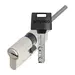 Цилиндровый механизм ключ-длинный шток Mul-T-Lock MTL400 116 mm (85+10+26), никель