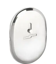 Декоративная Fuaro (Фуаро) накладка ESC 476 (90х65) СP на сувальдный замок с шторкой (тип Меттэм)