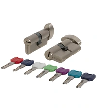 Купить Цилиндровый механизм Punto (Пунто) MaxPro7002Knob 60mm(25+10+25) 7key с вертушкой по цене 790 руб. в Москве