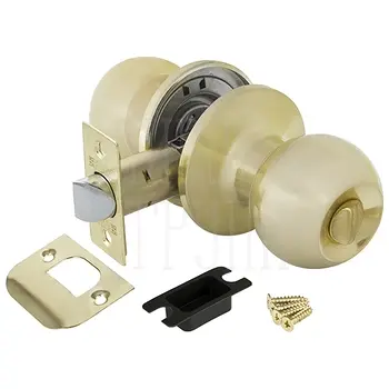 Ручка Fuaro (Фуаро) защелка DK672/BK (672/B) ( фик.) матовое золото