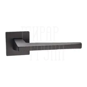 Дверная ручка на розетке RAY 409 BL черный