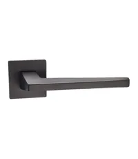 Дверная ручка на розетке RAY 409 BL черный