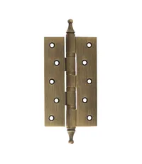 Петля универсальная латунная CROWN 126x76x3mm D12mm матовая бронза