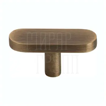Мебельная ручка 0074 S 53x19x28mm MAB матовая бронза