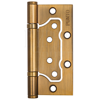 Петля Punto (Пунто) универсальная без врезки IN4200W (200-2B 100x25) кофе