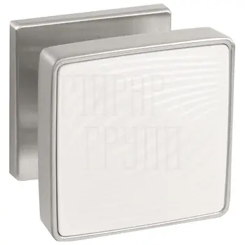 Ручка-кноб Punto (Пунто) раздельная 'GIPNOZ' (K.EST.Q52.GIPNOZ) сатинированный хром