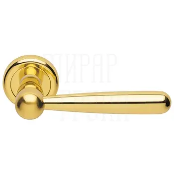 Дверные ручки на розетке Morelli Luxury 'Pinokkio' золото