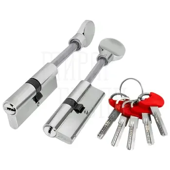 Цилиндровый механизм Fuaro (Фуаро) D-PRO5007-8Tang95 mm (60+10+25) 5+1Key со штоком