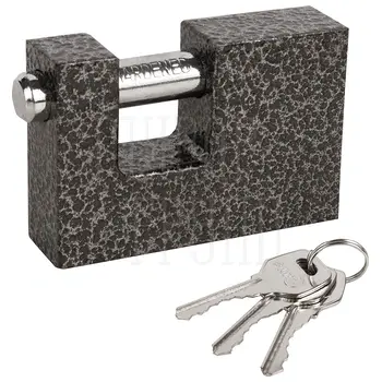 Замок Punto (Пунто) навесной PK-1670 3 key англ. никель