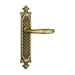 Дверная ручка на планке Mestre OA 3650, античная латунь