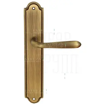 Дверная ручка Extreza 'ALDO' (Альдо) 331 на планке PL03 матовая бронза