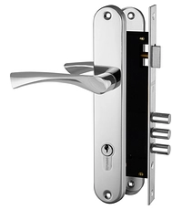 Купить Замок цилиндровый Fuaro (Фуаро) с в комплекте с ручкой LOCKSET.9011 (SET F9011) по цене 2`674 руб. в Москве