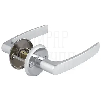Дверные ручки на раздельном основании Fuaro (Фуаро) H-0661 хром hd