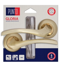 Ручка Punto (Пунто) раздельная LM/A R.TL54.GLORIA/HD матовое золото/золото