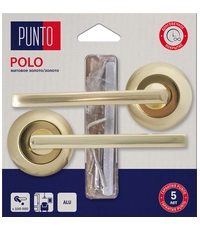 Ручка Punto (Пунто) раздельная LM/A R.TL54.POLO/HD матовое золото/золото