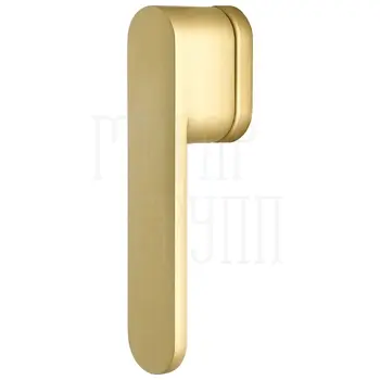 Оконная ручка Extreza 'TESEO' (Тесео 139) HW матовая латунь
