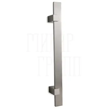 Дверная ручка-скоба Convex 1059 (800/600 мм) матовый никель