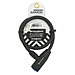 Замок тросовый Palladium PL 407-65/10, черный