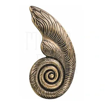 Ручка скоба SEASHELL 1001 AB бронза
