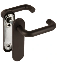 Ручка Fuaro (Фуаро) дверная FP.DH172.0433 W/CYL HOLE NE (9x140) без отверстий под ЦМ