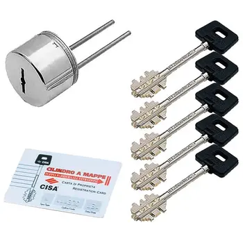 Секретная накладка на сувальдный механизм CISA 1.02716.61.1.18 никель