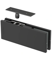 Петля верхняя Armadillo (Армадилло) с осью для стеклянной двери Range.GL.H20 BL