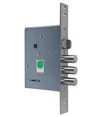 Замок Guardian (Гардиан) врезной сувальдный с защёлкой ЗВ 30.11 4 кл. /123:105/