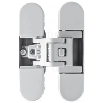 Петля дверная скрытая Koblenz Kubica 6700 DXSX универсальная (50/70 кг) матовый хром