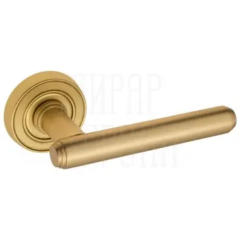 Дверная ручка на розетке Venezia 'EXA' D6 французское золото