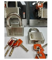 Купить Замок Fuaro (Фуаро) навесной PL-INOX FORCE IF-60 4 key (дисковый ключ) по цене 1`903 руб. в Москве