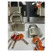 Замок Fuaro (Фуаро) навесной PL-INOX FORCE IF-60 4 key (дисковый ключ), никель