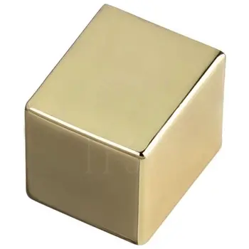 Вертушка квадратная под цилиндр Extreza KNOB-2 полированное золото