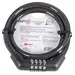 Замок Punto (Пунто) тросовый PK-BIKE-1010-CODE (10х1000) /подвес, никель
