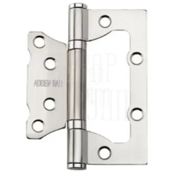 Петля без врезки ADDEN BAU 100X75X2.5 матовый хром