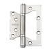 Петля без врезки ADDEN BAU 100X75X2.5, матовый хром